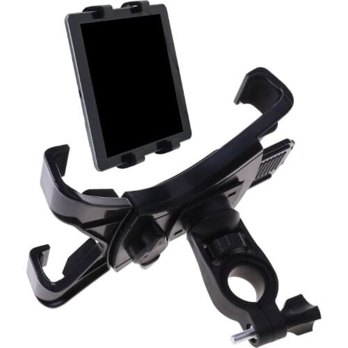 Universal 360 Adjustable Microphone Music Bike Bicycle Mount Stand Holder For ipad 7-12inch Tablet PC