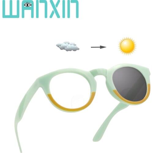 Wanxin Bifocal Reading Glasses,Photochromic Reading Glasses