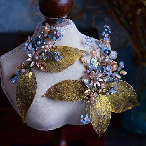 Retro Baroque Brides Rhinestone Hairbands Bridal Barrettes Headdress Crystal Wedding Hair Accessory Evening Hair Jewelry