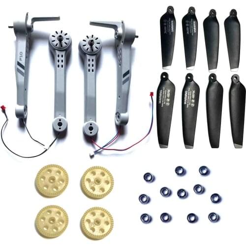Rc drone part 4D-F10 Drone 4DRC F10 rc Quadcopter Spare Parts Arm engine motor propeller blade Gear etc Accessories set