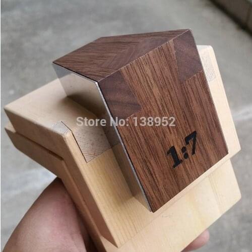 1:5 1:8 1:9 Japanese Black walnut woodworking Multifunctional Dovetail degrees gauge ruler wooden ferramentas dovetail scriber