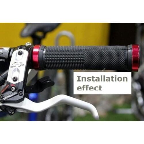 1 pair Bike Bicycle Handlebar Cover Grips Smooth Soft Rubber Handlebar handlebar cover handle bar end rubber High quality