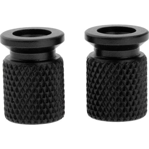 2 Pieces Car Motorcycle Round Tire Stem Valve Caps 19x14mm for SUV Truck