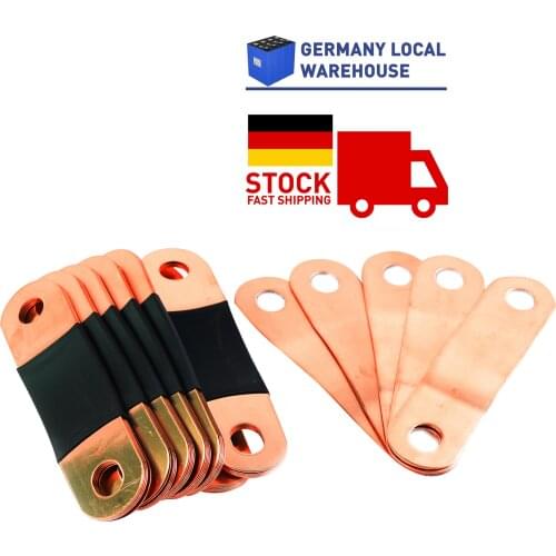 7PCS copper BusBars for CALB CATL 3.2V lifepo4 battery packs 12V 24V 36V 48V 80ah 100AH 120AH 150AH 180AH 200AH 280AH 300AH