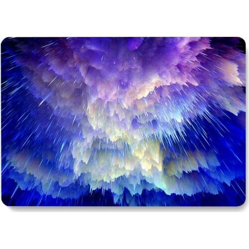 Nebula Shooting Stars Pattern Laptop Case For Apple MacBook Retina Air 11 12 13.3 New Pro 15.4 16 inch Cover shell