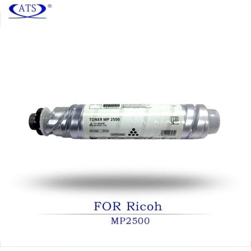 3pcs/lot Black Toner Cartridge powder for Ricoh MP 2500 2500LN compatible Copier Spare Parts MP2500 MP2500LN printer supplies