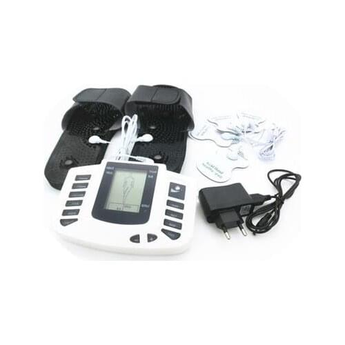 JR-309 Electrical Stimulator Full Body Relax Muscle Massager Pulse Tens Acupuncture Therapy Slipper+6 Electrode Pads