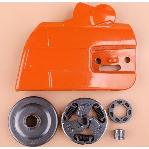 Chain Brake Clutch Cover Drum 3/8" Sprocket Rim Kit For Husqvarna 359 357 Chainsaw