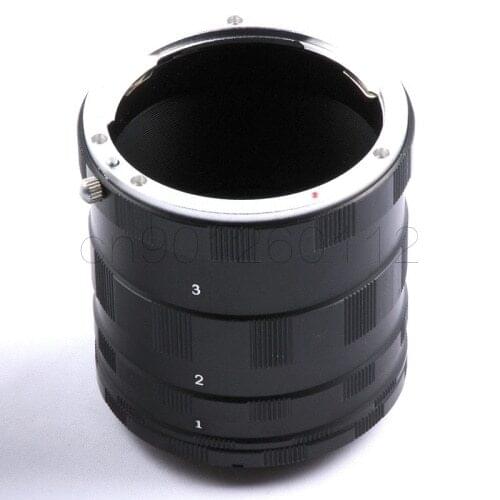 Macro Extension Tube Lens Ring Adapter DSLR Camera for Canon 1100D,1000D,650D,600D,550D,500D 5D4 1DX 2 6D2 7D2 9mm 16 30mm Lens