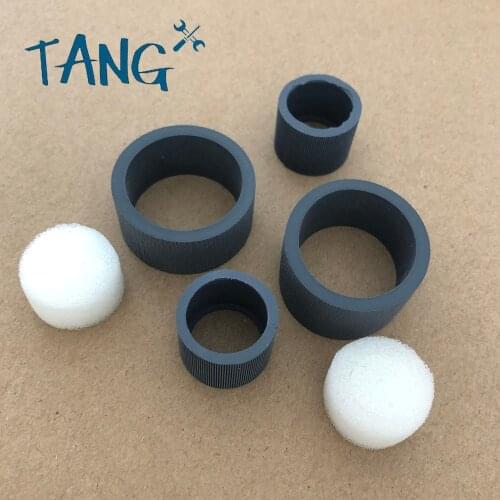 New Scanner pick up roller compatible for Canon DR-C125 DR-C225 copier pickup roller tire printer parts 4pcs/set