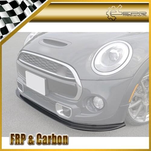 Carbon Front Bumper Lip Trim For F56 Mini Cooper Mon Style Carbon Fiber Front Lip