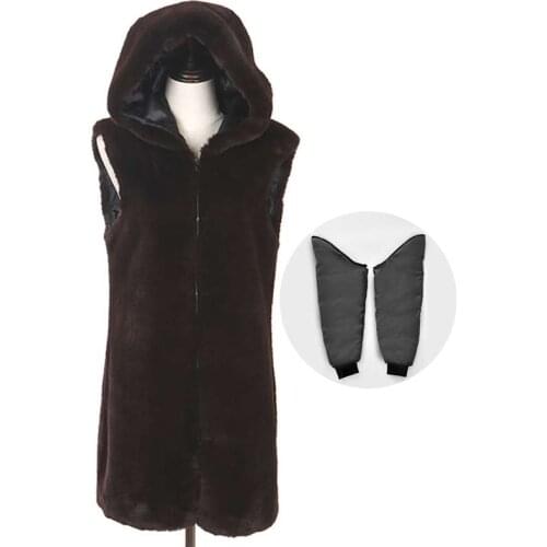 Outer Shell Witner Jacket Women Long Parka Only Faux Fur Hooded Collar Clothing Length Sleeve Style Sleeve Length(cm) Decoration