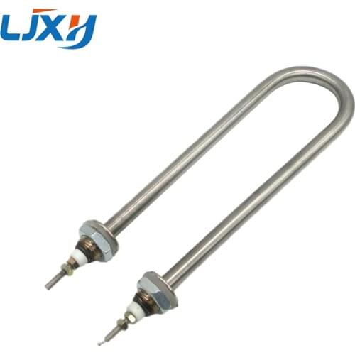 LJXH M16 Thread Water Heating Pipe Element Single U Heating Tube for Kitchen Appliances 1KW/1.5KW/2KW/3KW/4KW 220V/380V