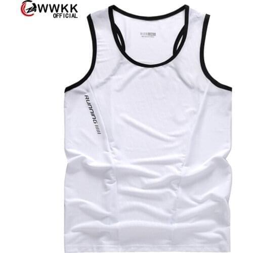 WWKK New Fashion Sleeveless Shirts Tank Top Men Fitness Shirt Mens Singlet Bodybuilding Workout Gym Vest Fitness Men