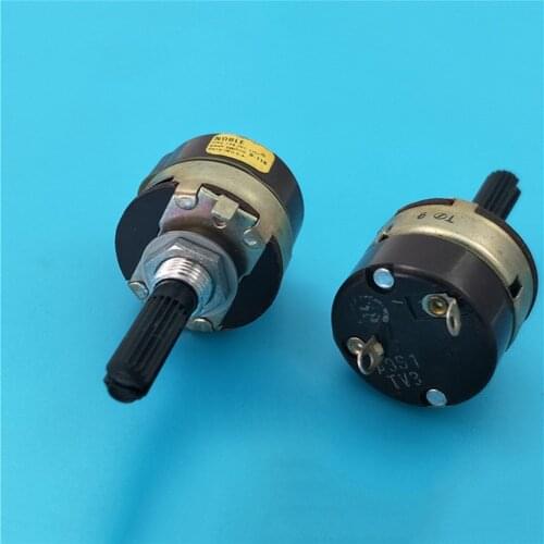 Japan Noble Rotary Power Switch A9S1 TV3 250V 8A length 25mm 2 Pin Replacement Parts