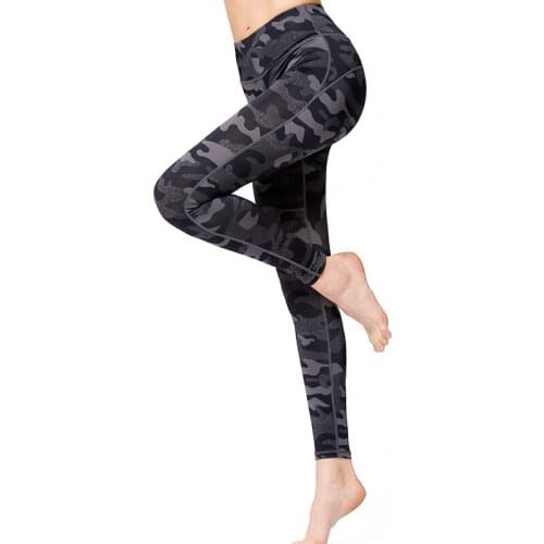 Women Camouflage Tights Vital Seamless Yoga Fitness Pants High Stretchy Sport Tights Moisture Wicking High Waist Gym Leggings