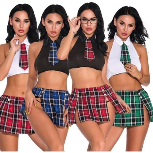 5Styles Cosplay Sexy Women Youth Student Uniform Costume Sexy Underwear Sex Lingerie Roleplay Erotic Pleated Skirt Sexy Products