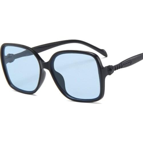 2020 Retro Fashion Kids Boys And Girls Sunglasses Classic Blue Pastic Square Children Sun Glasses vintage Glasses Uv400