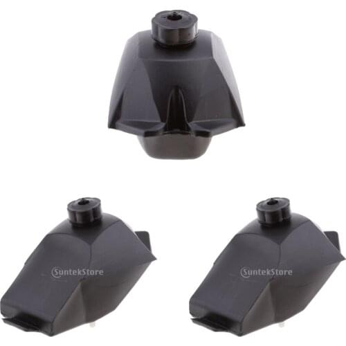 3pc Gas Fuel Tank with Cap Case for 43/47/49cc ATV Quad Dirt Bike ATV Black