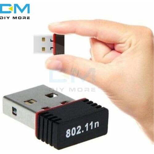Mini Wireless 150Mbps USB2.0 Adapter WiFi 802.11b/g/n 150M Network Lan Card 2.4GHz LED Light WPA/WPA2 20MHz/40MHz Multiple BSSID