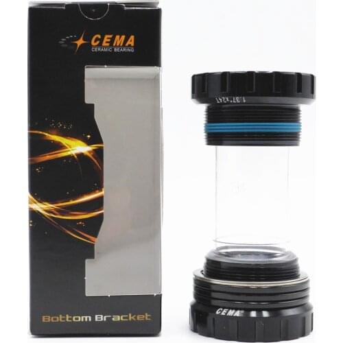 CEMA BSA 68/73mm Road Mountain Bike MTB Threaded Ceramic Bearing Bottom Bracket For SRAM/SHIMANO crankset