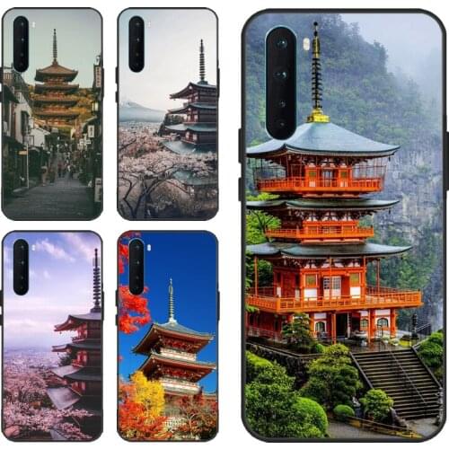 Japanese Temple Kyoto For OnePlus 7 8 Pro 7T Nord Case For Realme X2 Pro 6 7 C3 XT X7 X50 For OPPO Reno4 Pro