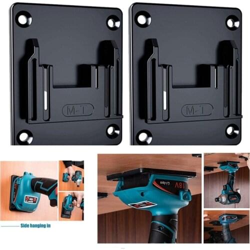 Electric Tool Holder Wall Mount Power Machine Storage Rack for Makita 14.4-18V LXT Electric Drill