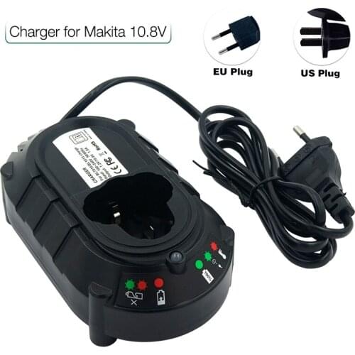 Durable Charger 1.5A Replacement Li-ion Power Tools Charger for Makita 7.2V 10.8V 12V Rechargeable Battery BL1013 BL1014