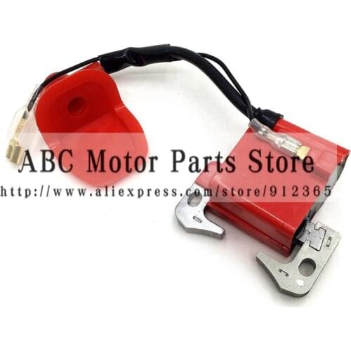 Performance Red IGNITION COIL for 43cc 47cc 49cc Mini Quad Pocket Dirt Bike ATV 2-Stroke Engine part