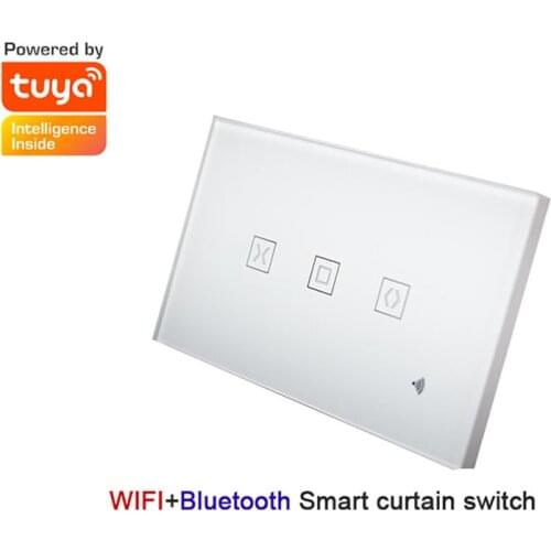 Tuya WiFi Roller Shutter Curtain Switch Smart Life For Electric Motorized Blinds With Remote Control Google Home Aelxa Echo