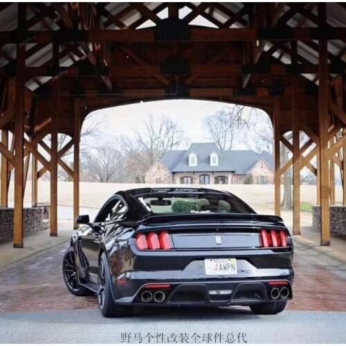 Suitable for Ford 15-17 Mustang Gt350 Four Out Lip Rear Bumper Big Surround Ac