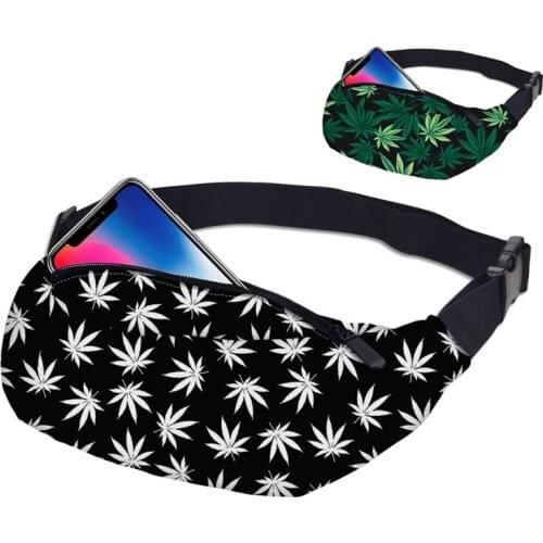 Waist Packs Large Bag Men Women Traveling Sport Adjustable Travel Pouch Fanny Chic Zipper Print Fashion Handbags