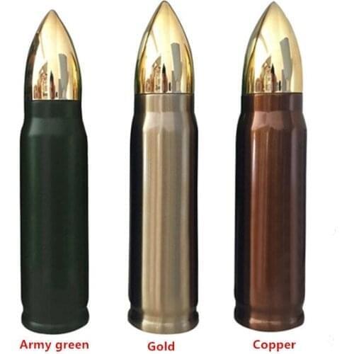 Quevinal10pcs 12oz/17oz 500ml Travel Bottle Bullet Flask Vacuum Thermoses Stainless Water Bottle Coffe Insulation Cup Drink mugs