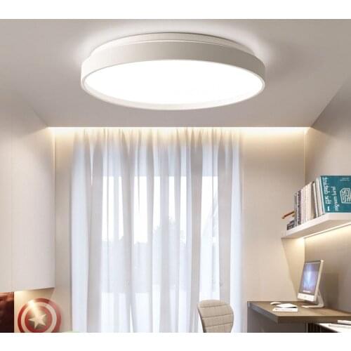 Nordic Style LED Macaron Ceiling Lamps Acrylic For Bedroom Living Room Balcony Color Art Indoor Contracted Decoration Luminaire