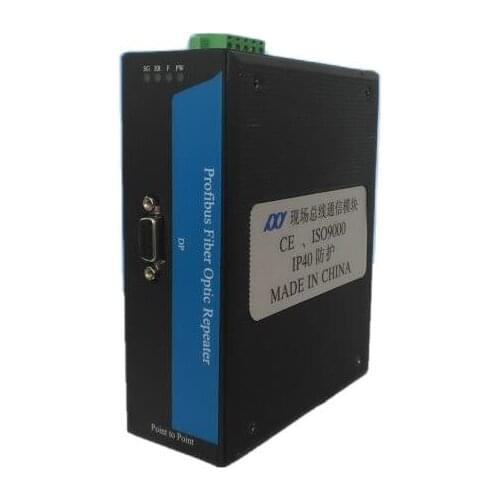 Profibus DP to Fiber optic converter/optical terminal Communication extension module point-to-point SC/LC repeater