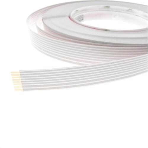 10m/lot) 8pin 1.72MM*2.15MM*2.55MM 10,000mm 10m legnth 17mm width airbag cable for renault megane ii car airbag clock spring