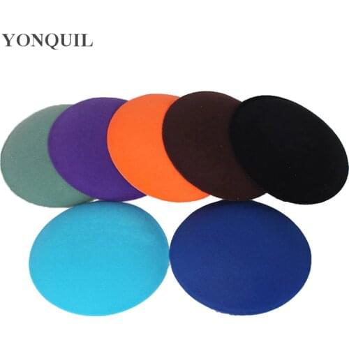 17 CM Wool Felt Fascinator Base Nice Fashion Fascinator DIY Hair Accessories Wedding Bride Headwear Handmade Ladies Party Hat