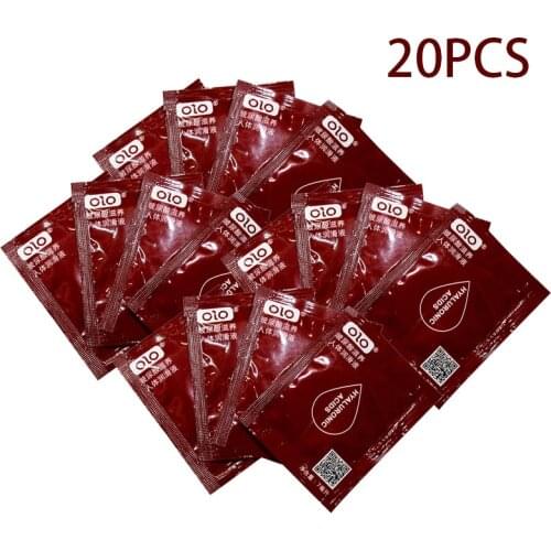 20pcs Lubricant for Sex Lube Lubricante Easy To Clean Sex Lubricant for Oral Vagina Anal Sex Gel for Gay Lubricants Lube Gel