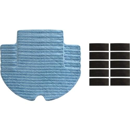5pcs/set Mop Cloth Cleaning Pads for Haier SWR-T320 M5108 Robotic Vacuum Cleaner Replacement Parts