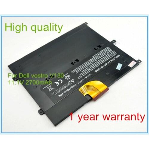 2700mAh Laptop Battery For V13 V130 V1300 Notebook 0449TX 0NTG4J 0PRW6G PRW6G T1G6P