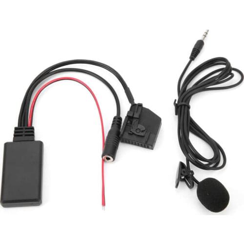 Car Cables araba aksesuar Car Stereo Microphone with AUX Audio Cable Bluetooth 5.0 Replacement for Seat DC 12V car port auto