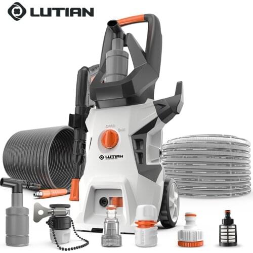 GUNDAM-G4C household high pressure washing machine portable car washer 220V 50Hz 1.7KW 130bar 9L/min vehicle floor wall cleaning