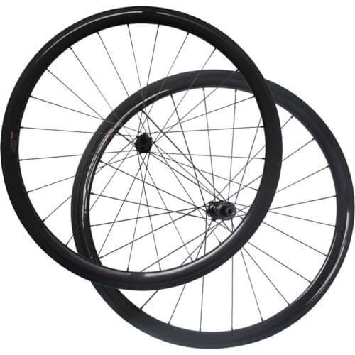 Center lock Centerlock Carbon Disc Wheel With D411SB/D412SB Straight Pull Hub Tubular Or Clincher Disc Brake Wheelset