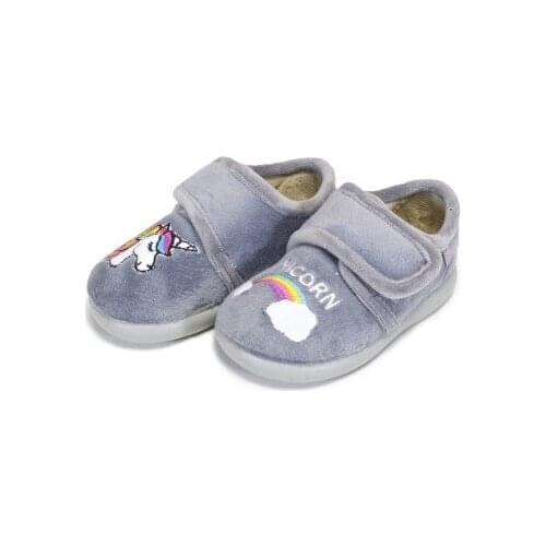 Home slippers for Unicorn Girls Dobsons.com
