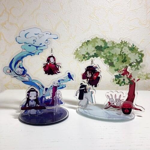 Anime Mo Dao Zu Shi Cosplay The Untamed Cosplay Wei Wuxian Lan Wangji Figure Acrylic Stand Model Plate Gifts For Girls CS278