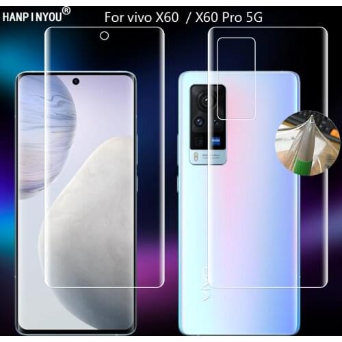 For vivo X60 Pro X60Pro 5G 6.56" Clear TPU / Matte Anti-Fingerprints Hydrogel Full Cover Soft Screen Protector Film (Not Glass)