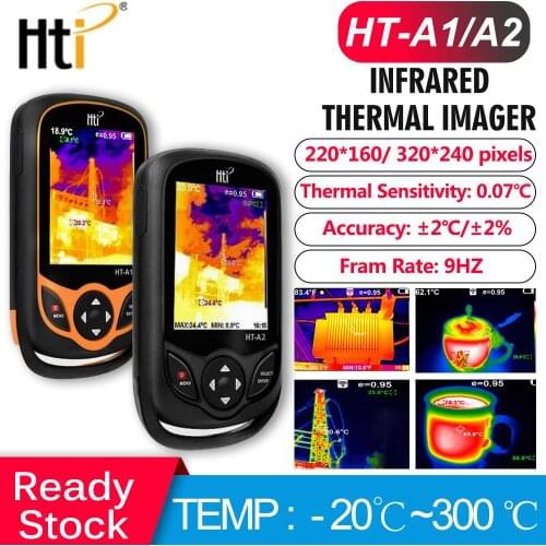 HT-A1 HT-A2 Mini Infrared Thermal Imager Portable Infrared Thermal Camera for hunt Temperature Detector Floor Motor Car test