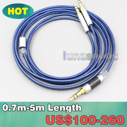 High Definition 99% Pure Silver Earphone Cable For Focal Clear Elear Elex Elegia Stellia LN006999