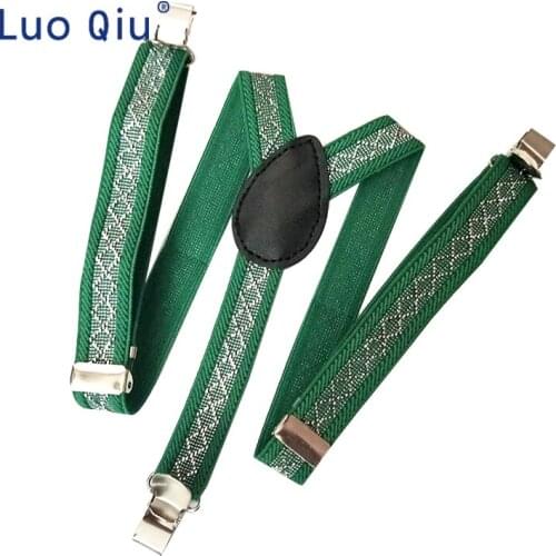 Fashion Adjustable Girls Clip-on Y-Back Braces Baby Kids Boys Children Suspenders Braces