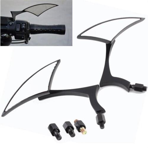 2020 new Motorcycle classic knife type modified rearview mirror riding mirror for 2 screws-8mm orthodontics